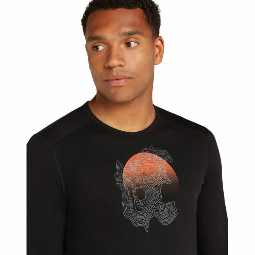 Merino 200 Oasis Crewe Ruapehu Round Herren Unterhemd