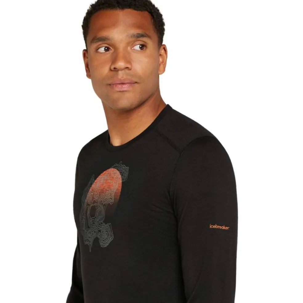 Merino 200 Oasis Crewe Ruapehu Round Herren Unterhemd