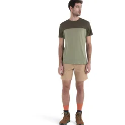 Merino Blend 125 Cool-Lite™ Sphere Colour Block Herren T-Shirt