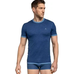 Merino Sport 1/2 Arm Herren Unterhemd