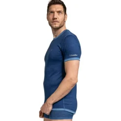 Merino Sport 1/2 Arm Herren Unterhemd
