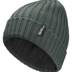Rib Knit Unisex Mütze