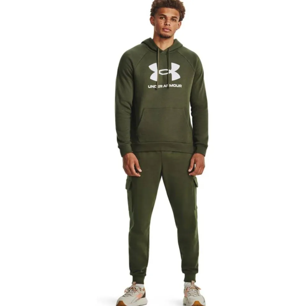 Rival Fleece Logo Herren Kapuzensweater
