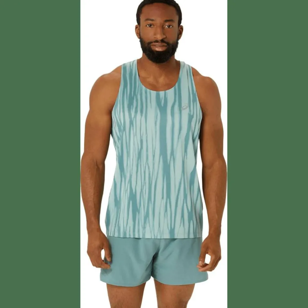 Road All Over Print Singlet Herren T-Shirt