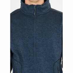 Sampton Melange Fleece Herren Fleecejacke