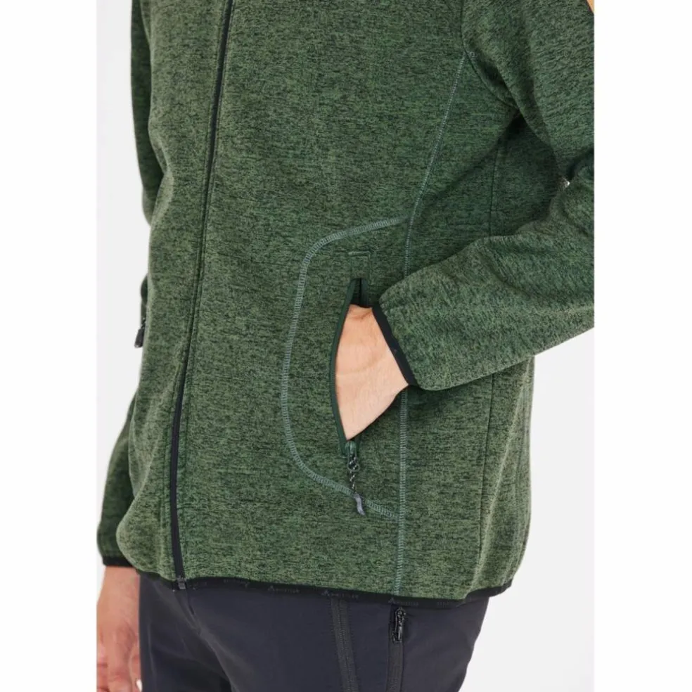 Sampton Melange Fleece Herren Fleecejacke