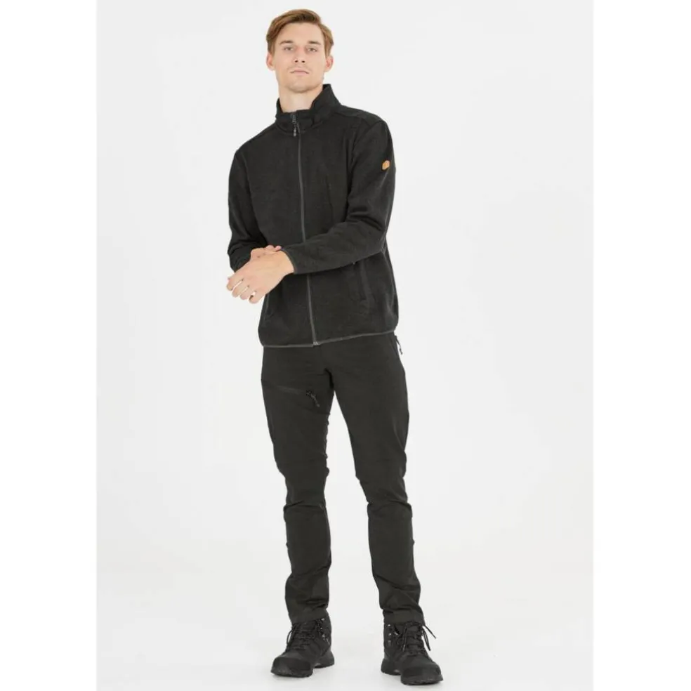 Sampton Melange Fleece Herren Fleecejacke