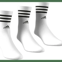 3-Streifen Cushioned Crew 3er-Pack Unisex Socken