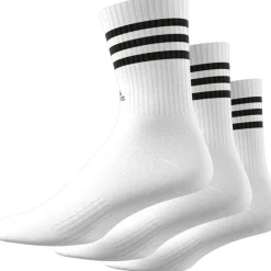 3-Streifen Cushioned Crew 3er-Pack Unisex Socken