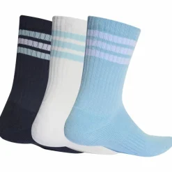 3-Stripes Cushioned Sportswear Crew Socks 3er-Pack Unisex Socken