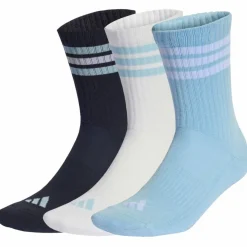 3-Stripes Cushioned Sportswear Crew Socks 3er-Pack Unisex Socken