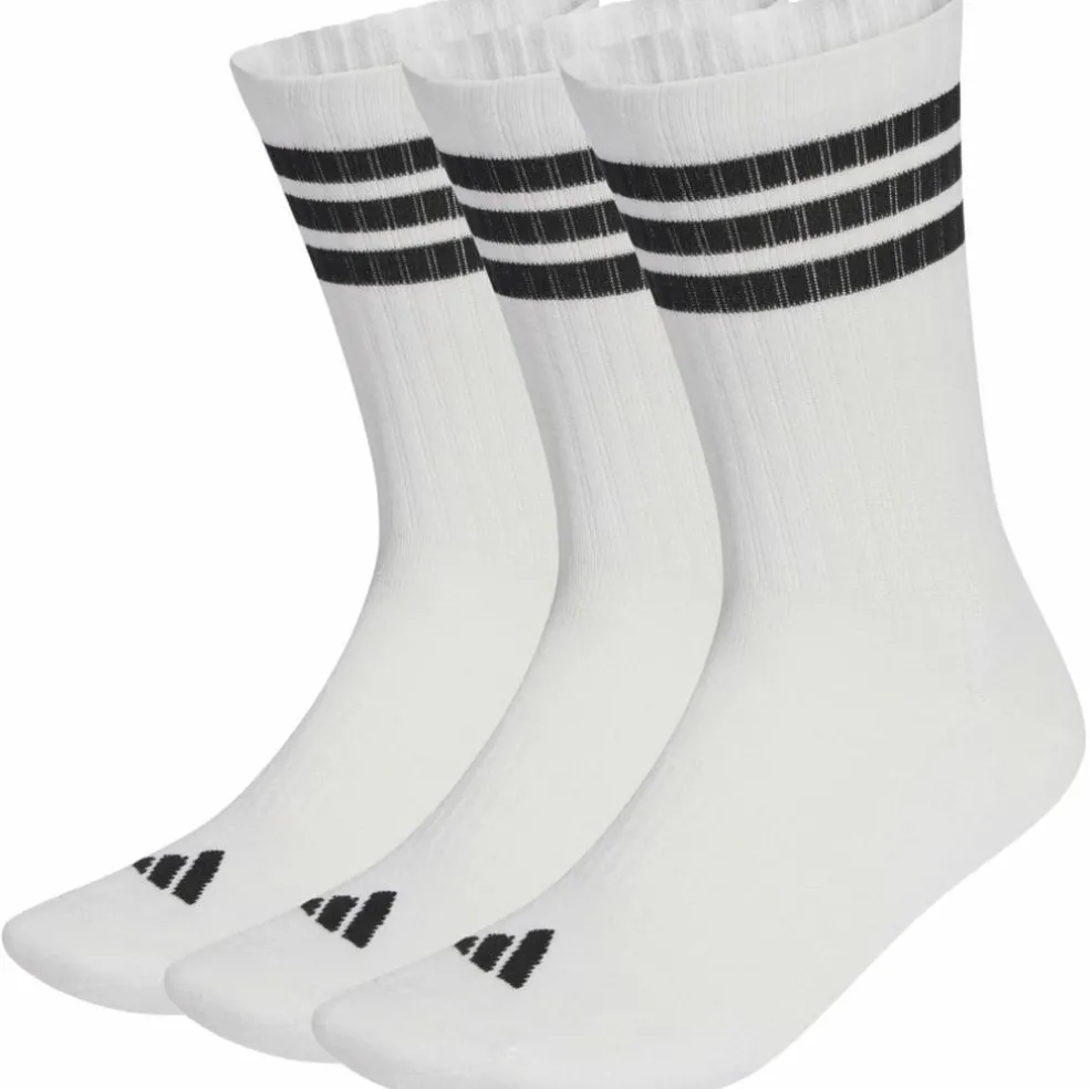 3-Stripes Cushioned Sportswear Crew Socks 3er-Pack Unisex Socken