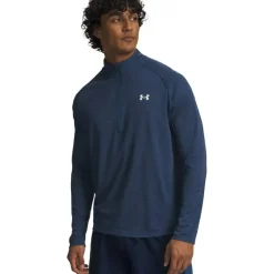 Tech Textured Half-Zip Herren Sweatshirt