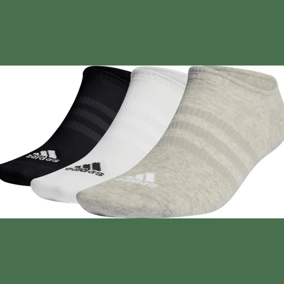 Thin and Light No-Show 3er-Pack Unisex Socken