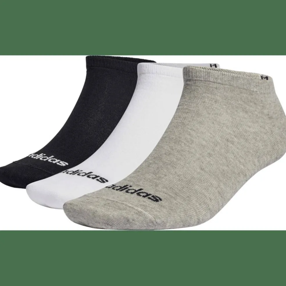 Thin Linear Low-Cut 3er-Pack Unisex Socken