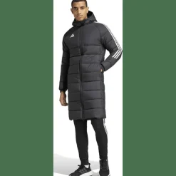 Tiro 24 Long Mantel Herren Fußballjacke