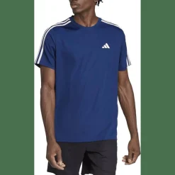 Train Essentials 3-Streifen Training T-Shirt Herren T-Shirt