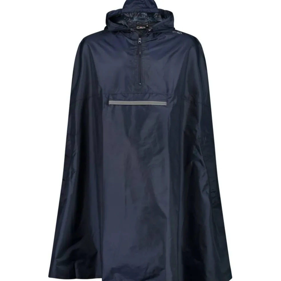 Unisex Cape Rain Fix Hood Herren Regenjacke