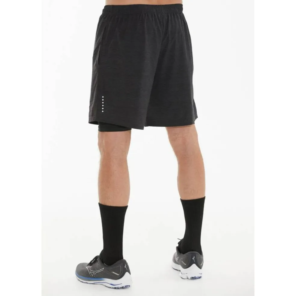 Vanclause Melange 2-in-1 Herren Shorts