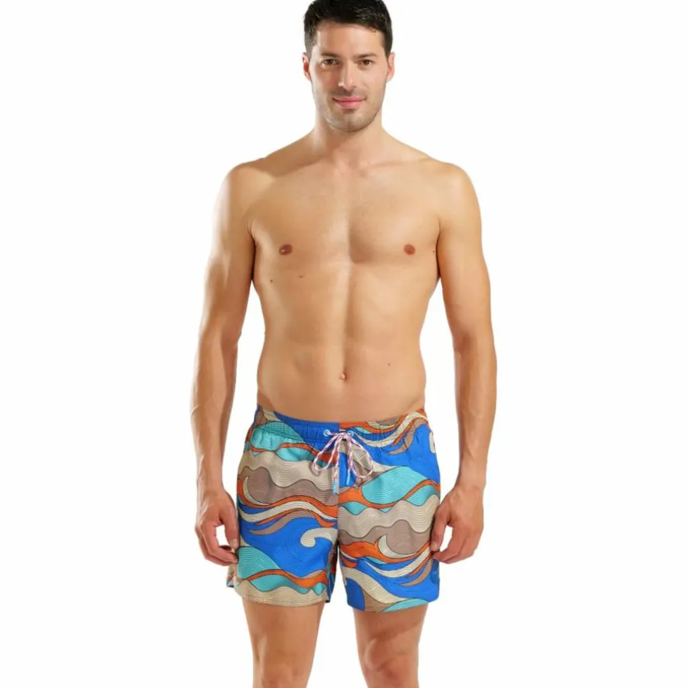 Water Prints Beach AO Herren Badehose