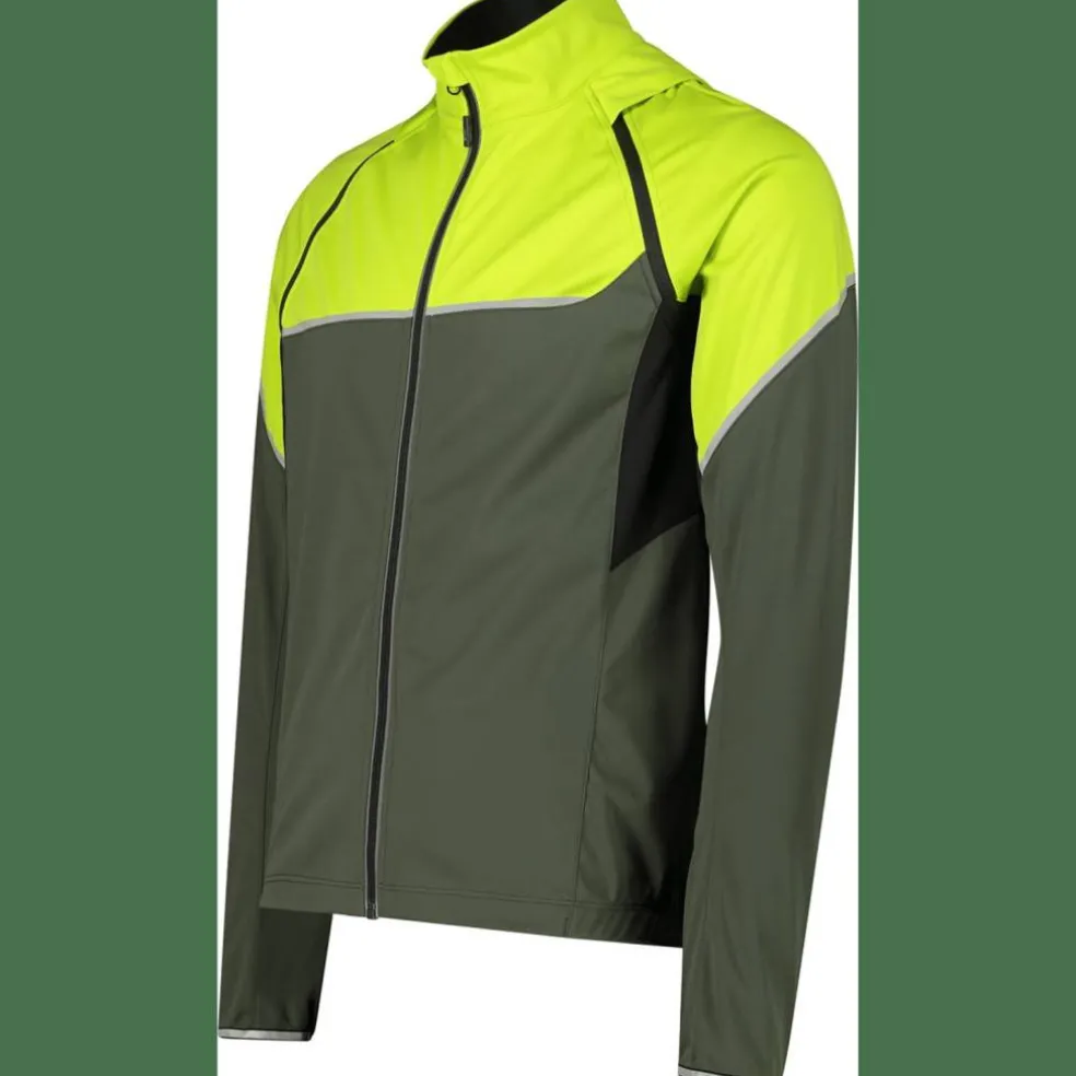 With Detachable Sleeves Herren Softshelljacke