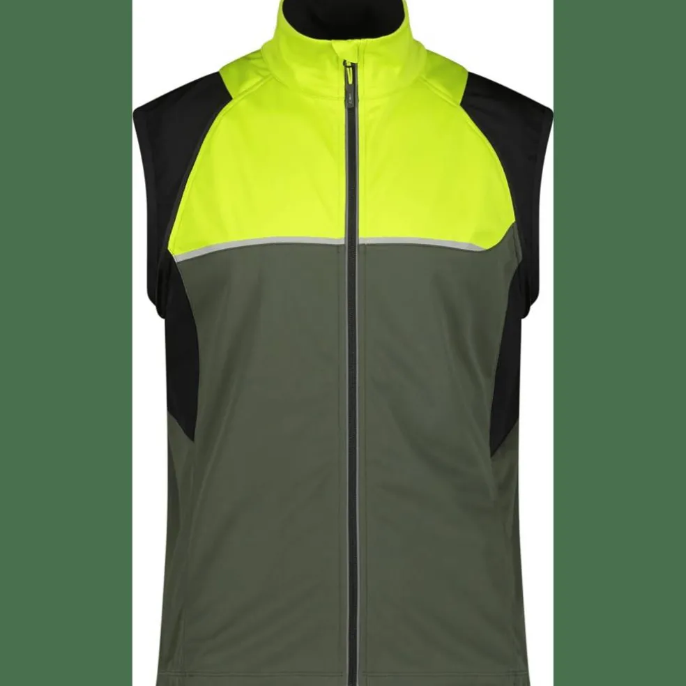 With Detachable Sleeves Herren Softshelljacke
