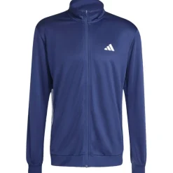 Workout Essentials All-Set 3-Stripes Knit Track TOP Herren Jacke