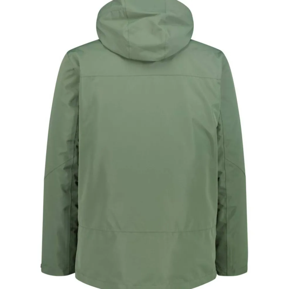 Zip Hood Detachable Inner Herren Doppeljacke