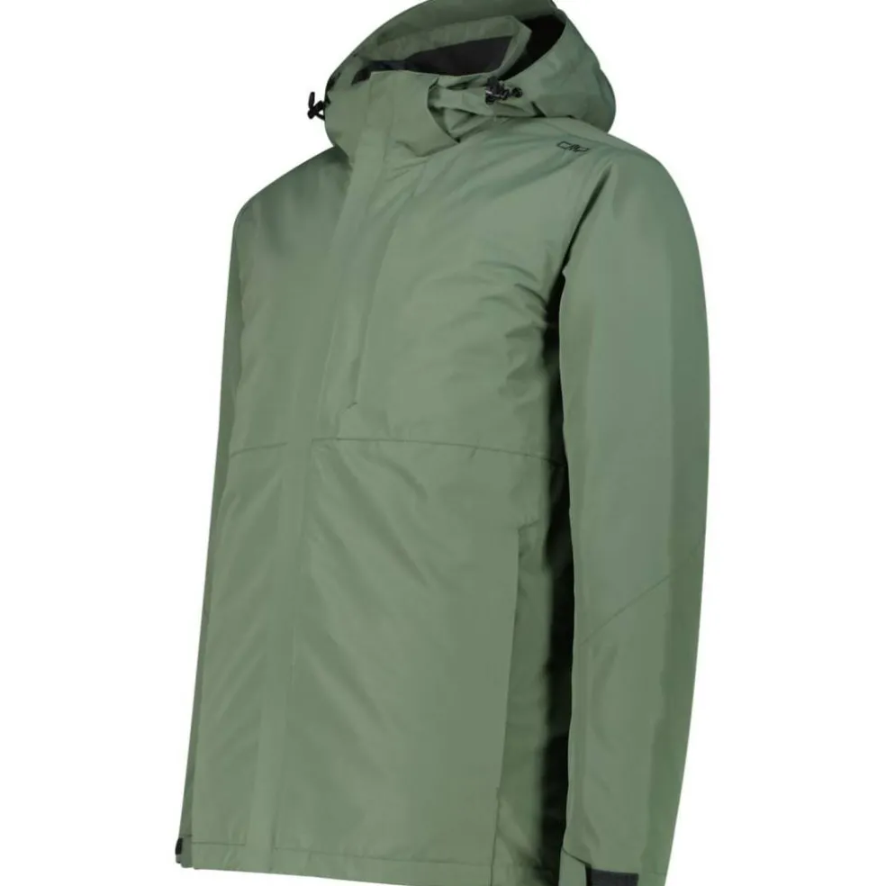 Zip Hood Detachable Inner Herren Doppeljacke