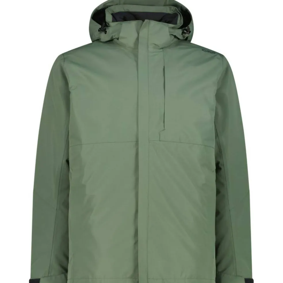 Zip Hood Detachable Inner Herren Doppeljacke