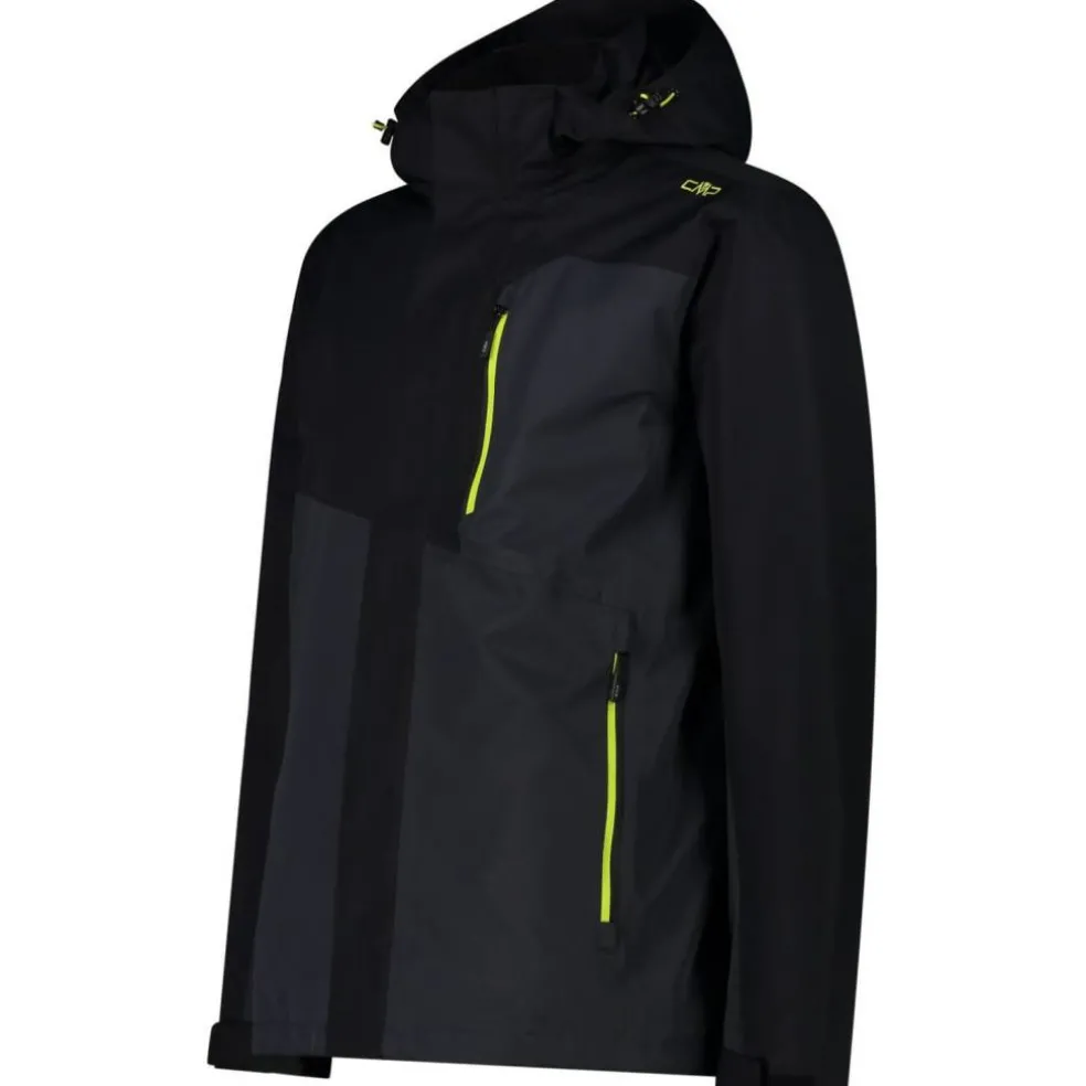 Zip Hood Detachable Inner Herren Doppeljacke