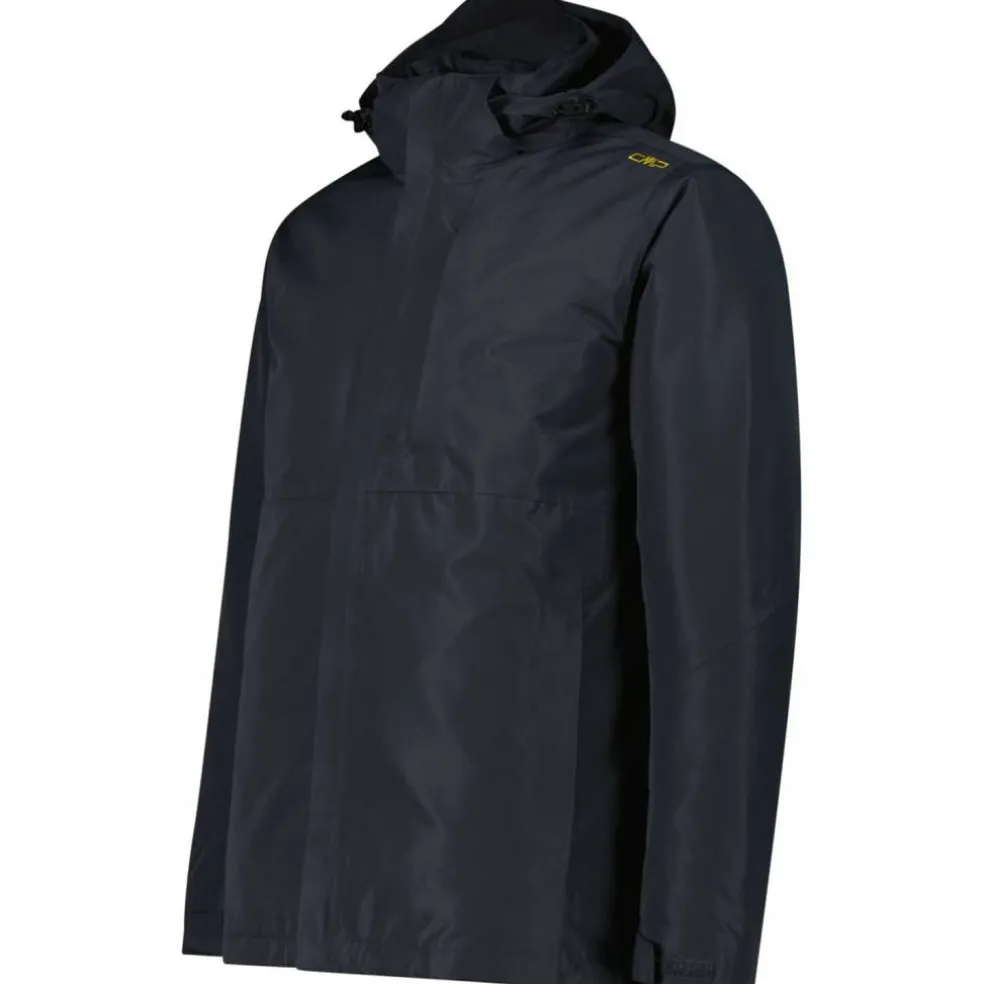 Zip Hood Detachable Inner Herren Doppeljacke